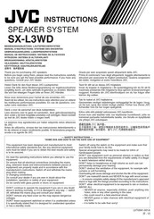 JVC SX-L3WDE Manual De Instrucciones