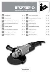 IVT AG-180G-RC Manual De Instrucciones