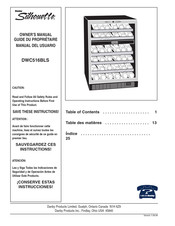 Danby Silhouette DWC516BLS Manual Del Usuario