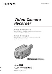 Sony CCD-TRV64E Manual De Instrucciones