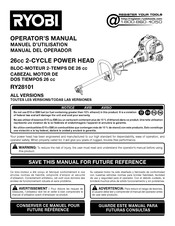 Ryobi RY28101 Manual Del Operador