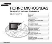 Samsung GE107Y Manual De Instrucciones Y Guía De Cocina