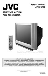 JVC AV-N29702 Guia Del Usuario