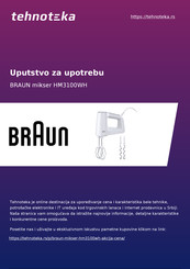 Braun HM 3100l Manual