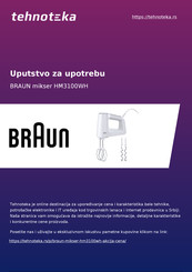 Braun HM 3105 Manual