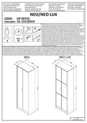 Forma Ideale UP 00722 Instrucciones De Montaje