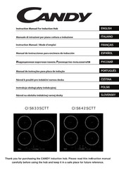 Candy CIS642SCTT Manual De Instrucciones