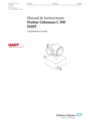 Endress+Hauser Proline Cubemass C 300 HART Manual De Instrucciones