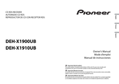 Pioneer DEH-X1910UB Manual De Instrucciones