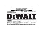 DeWalt DDCF880B Manual De Instrucciones