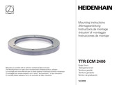 HEIDENHAIN TTR ECM 2400 Instrucciones De Montaje