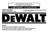 DeWalt D55250 Manual De Instrucciones