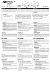 JVC CH-X1000 Manual De Instrucciones