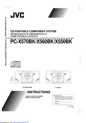 JVC PC-X550BK Manual De Instrucciones