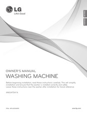 LG WM3470HVCA Manual Del Propietário