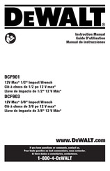 DeWalt DCF903GJ1G1 Manual De Instrucciones