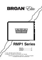 Broan Elite RMP17004 Manual De Instrucciones