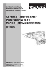 Makita HR006GZ Manual De Instrucciones