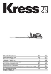 KRESS KG262.X Manual