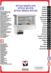 Tecfrigo STYLE VASCA VFS SG Instalación Y Uso