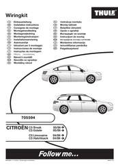 Thule 705594 Instrucciones De Montaje