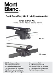 Mont Blanc Easy Go 01 Instrucciones De Montaje