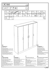 KitMuebles K144 Instrucciones De Montaje Y Uso