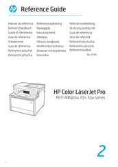 HP Color LaserJet Pro MFP 4302dw Guía De Referencia