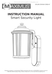 MAXIMUS SPL08-07A1N4-ORB-K1 Manual De Instrucciones