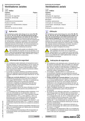 ZIEHL-ABEGG FH Serie Instrucciones De Montaje