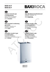 baxiroca BIOS 65 F Instrucciones De Instalación, Montaje Y Funcionamiento