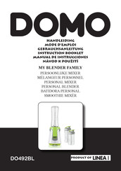 Linea 2000 Domo MY BLENDER FAMILY Manual De Instrucciones
