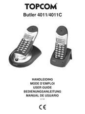 Topcom Butler 4011 Manual De Usuario