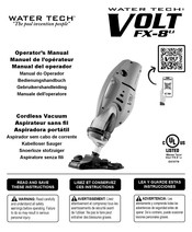 WaterTech Volt FX-8 Li Manual Del Operador