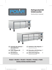 Polar Refrigeration DA462 Manual De Instrucciones