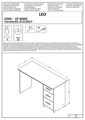 Forma Ideale LEO UP 00482 Instrucciones De Montaje