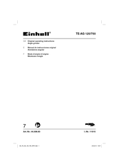 EINHELL 44.308.83 Manual De Instrucciones Original