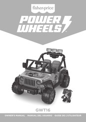 Fisher-Price Power Wheels GWT16 Manual Del Usuario
