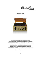 Lenco ClassicPhono TT-41 Manual De Usuario