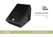 thomann the box Achat MA1520 MKII Manual De Instrucciones