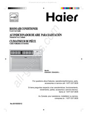 Haier ESA424K-L Manual De Uso Y Cuidado