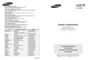 Samsung LE32M8 Manual Del Usuario