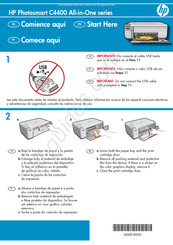 HP Photosmart C4400 All-in-One Serie Guia De Inicio Rapido