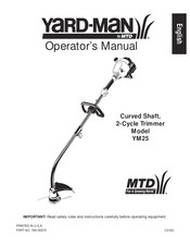 MTD YARD-MAN YM25 Manual Del Operador