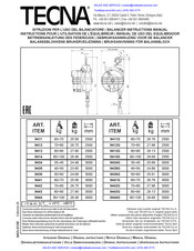 TECNA 9434 Manual De Uso