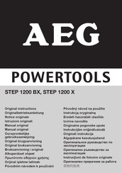 AEG POWERTOOLS STEP 1200 X Manual Original