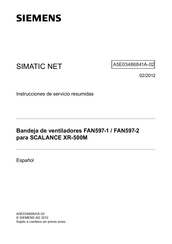 Siemens FAN597-2 Instrucciones De Servicio Resumidas