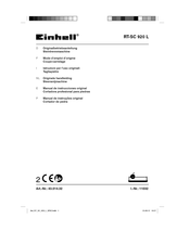EINHELL RT-SC 920 L Manual De Instrucciones Original