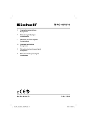 EINHELL 40.104.70 Manual De Instrucciones Original