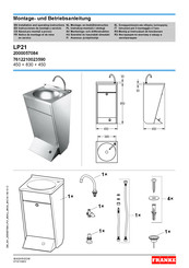 Franke LP21 2000057084 Instrucciones De Montaje Y Servicio